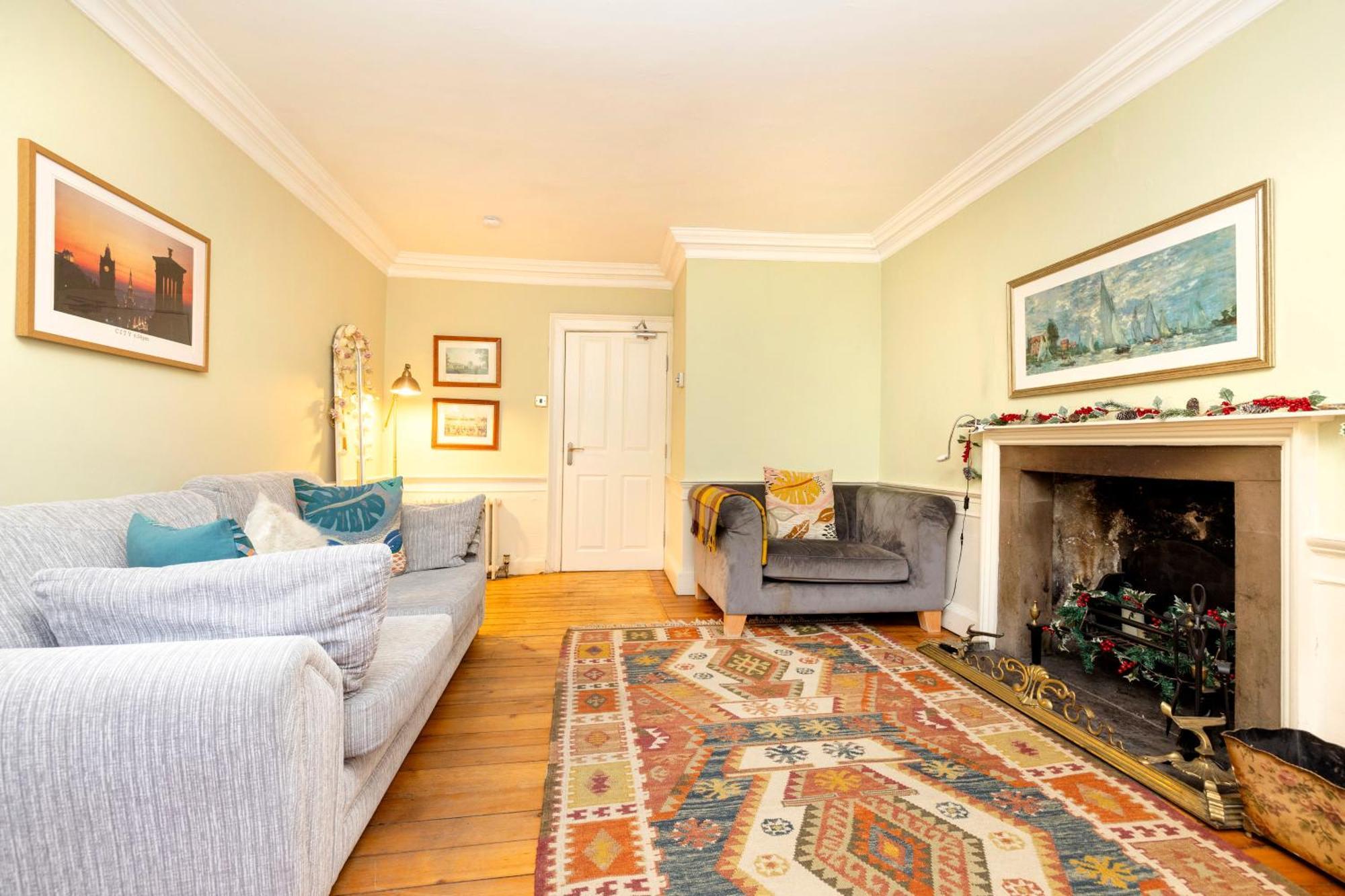 Joivy Beautiful Apartment, Private Garden, Calton Hill Edinburgh Exterior foto