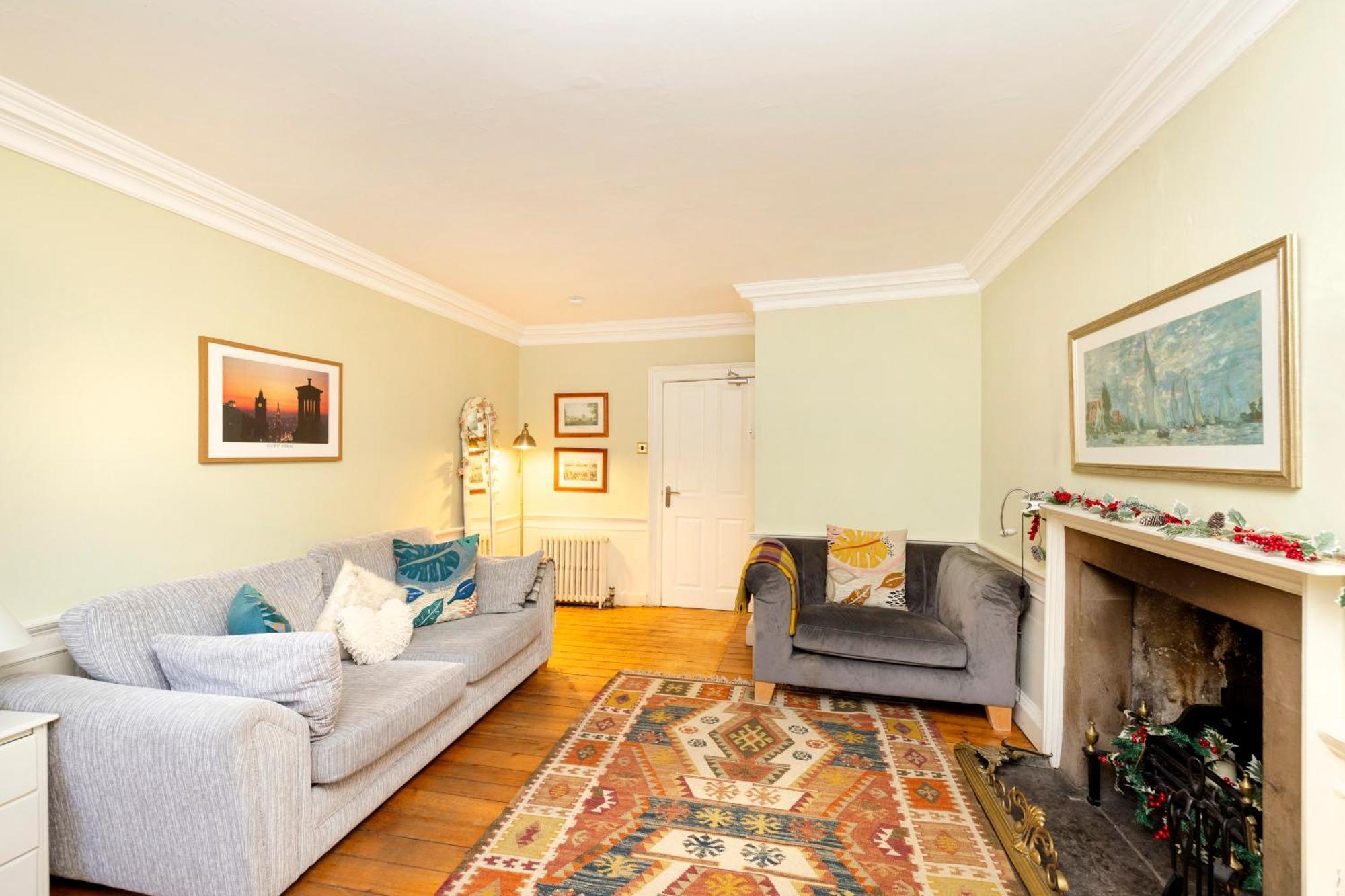 Joivy Beautiful Apartment, Private Garden, Calton Hill Edinburgh Exterior foto